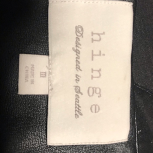 Hinge Tweed and Leather Coat/Jacket - Picture 9 of 12